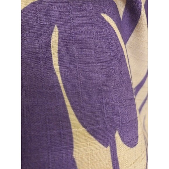 Attention Women's Beige/purple Floral‎ Straight Lined Short Skirt Size 18 - Picture 7 of 9